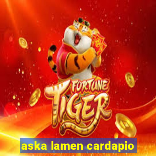 aska lamen cardapio